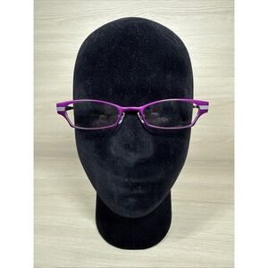 Prodesign Denmark Zenith 7320 C. 4321 48-17 Pink Silver Eyeglasses Frames
